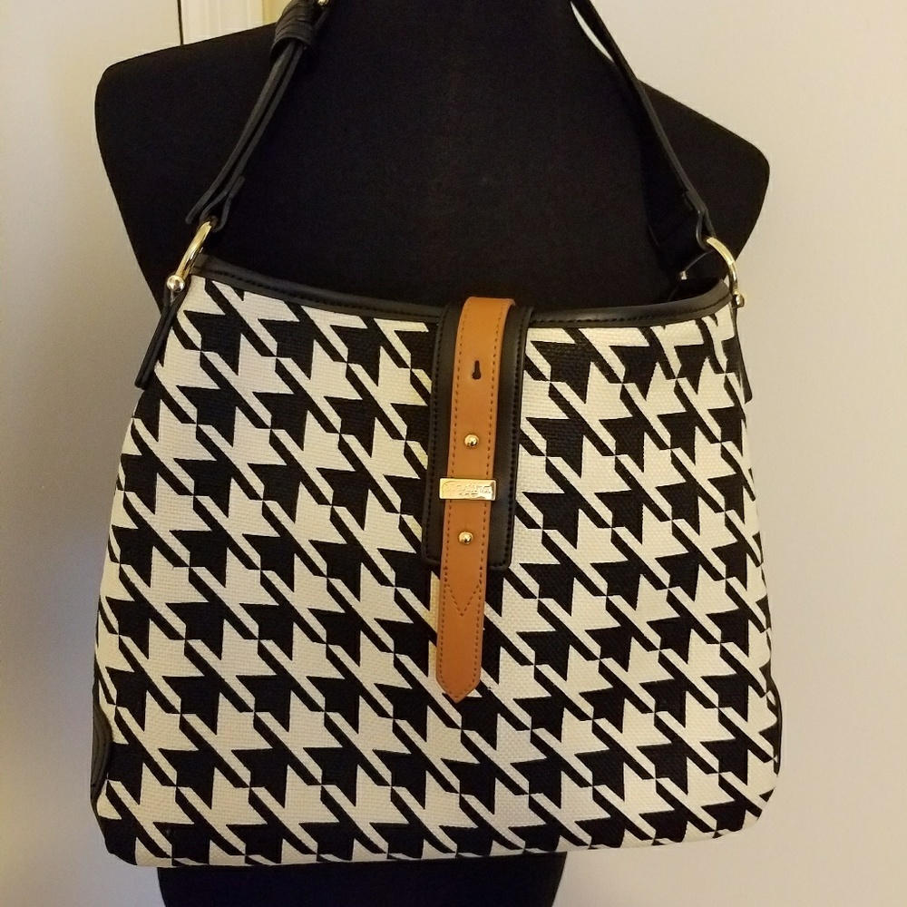 Spartina 449 houndstooth purse NWOT
