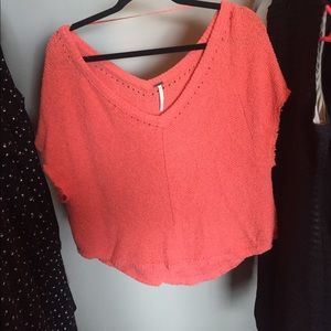 Free people melon sweater