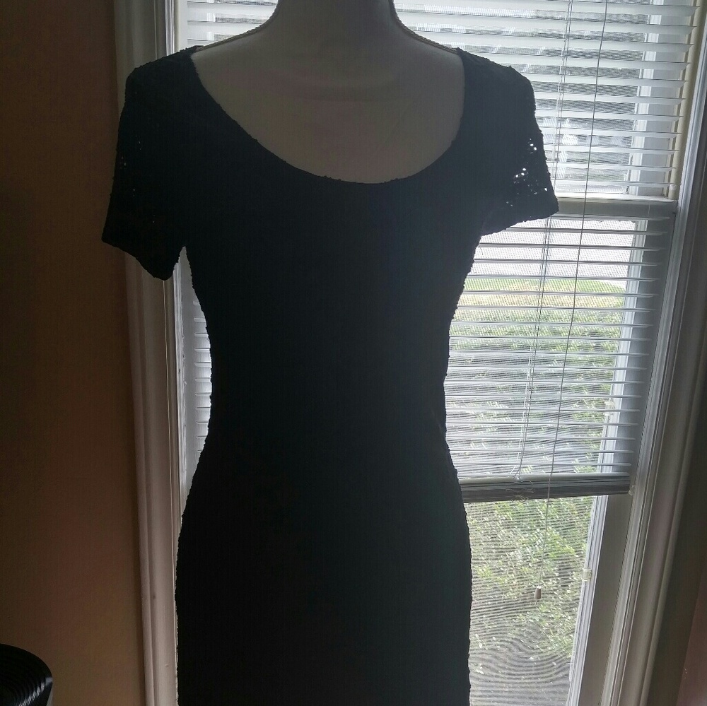 Beautiful black lace dress