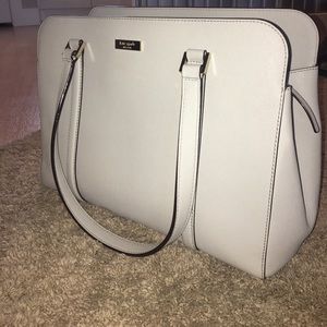 Kate spade light smoke color purse