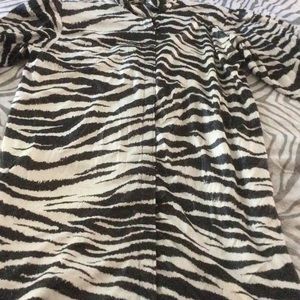 Zebra Snap On Dress