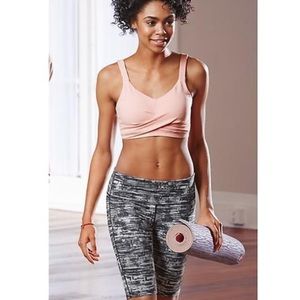 Athleta Painted Chaturanga Jammer In Black Multi