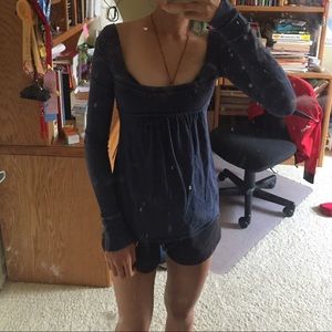 Abercrombie long sleeve blouse