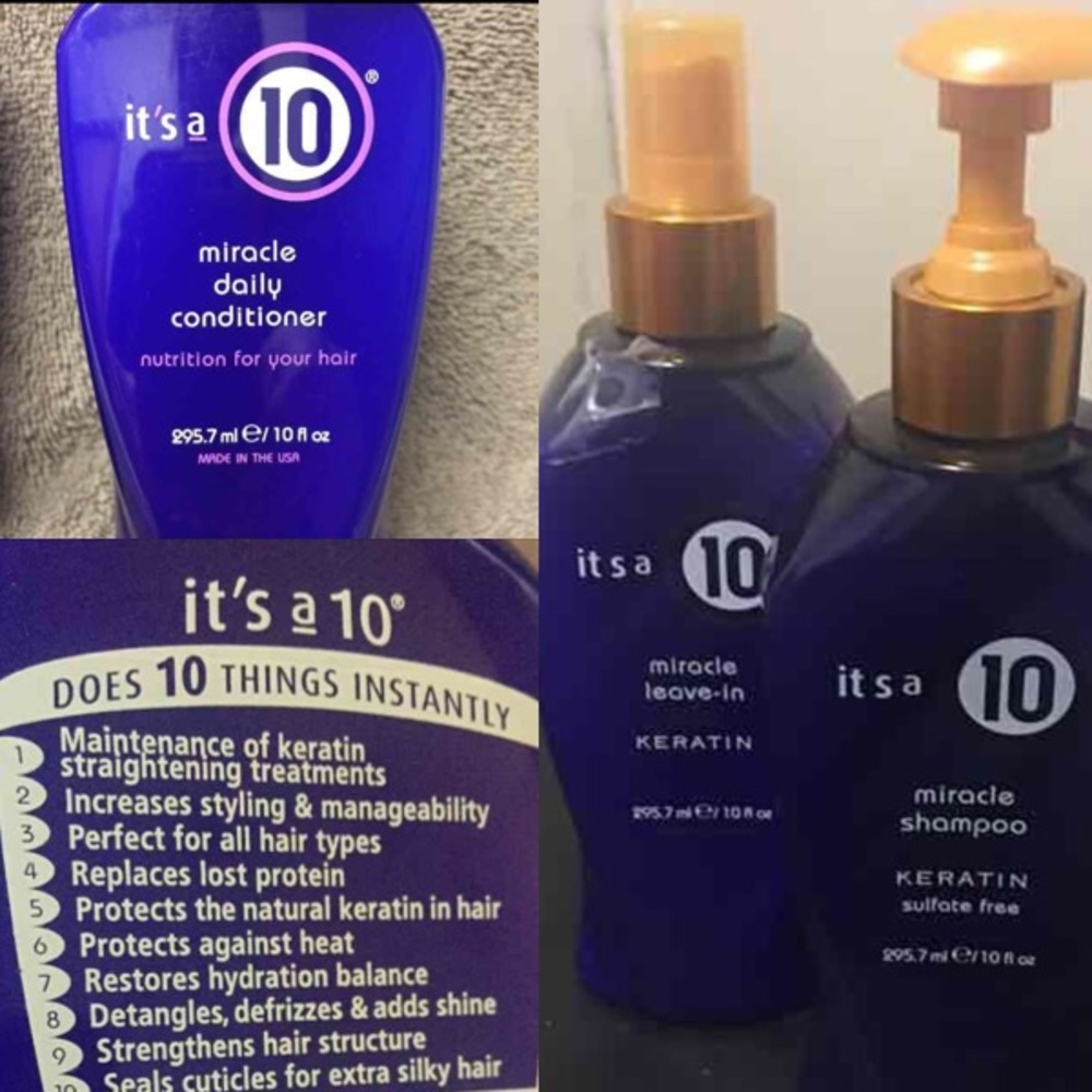 Set of three Its a TEN hair products❤️