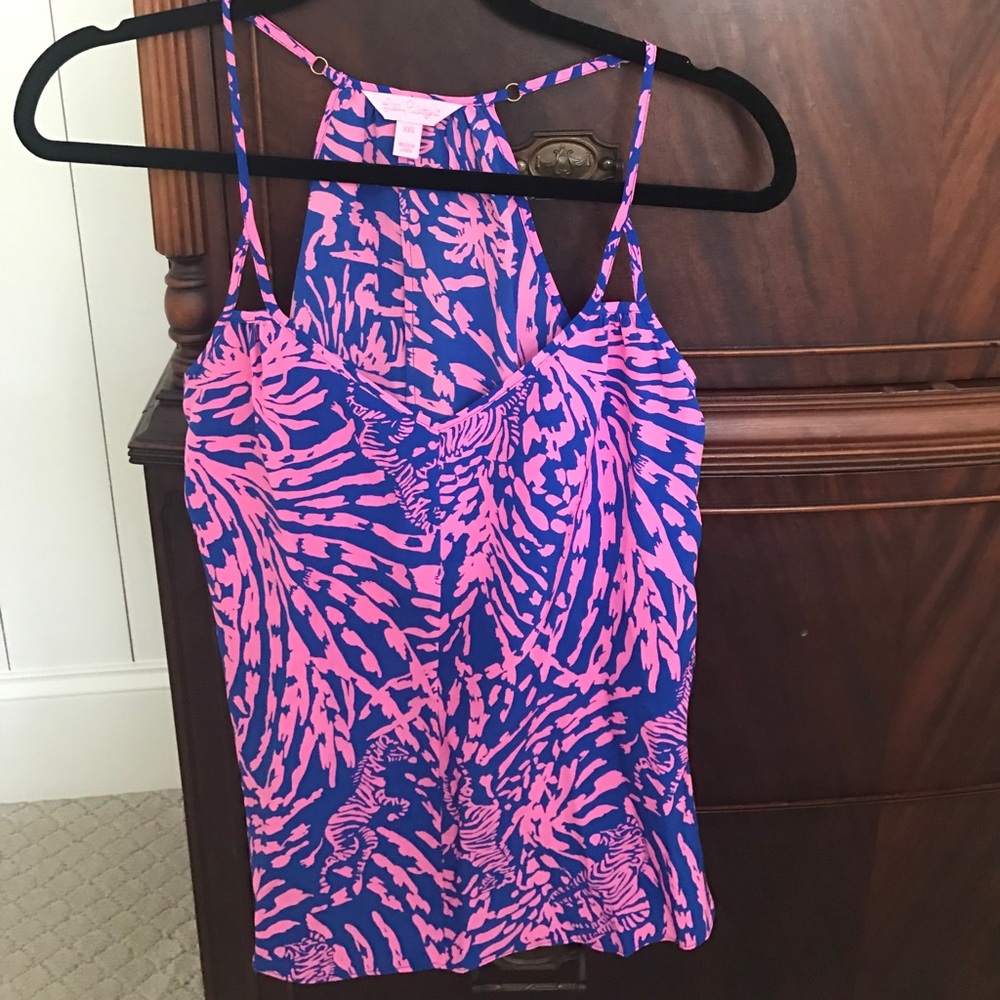 Lilly Pulitzer silk tank