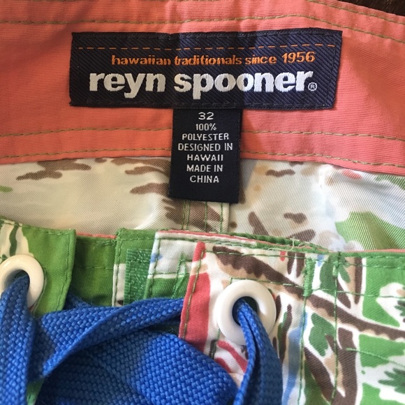 Reyn Spooner Swim Shorts Size 32 - Picture 4 of 6