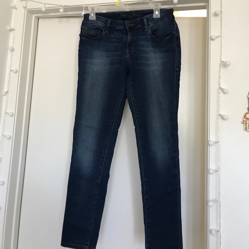 Dark Wash Mavi Skinny Jeans