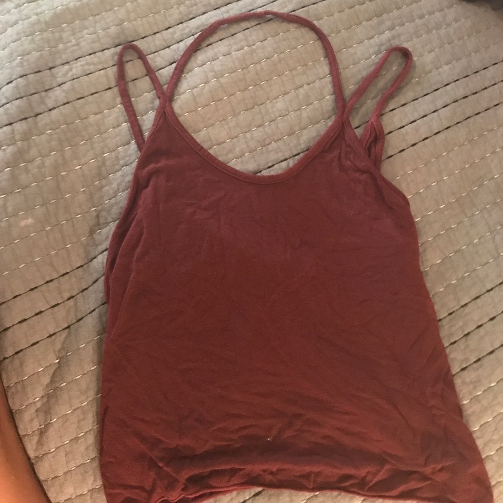 Brandy Melville crop tank w neck halter