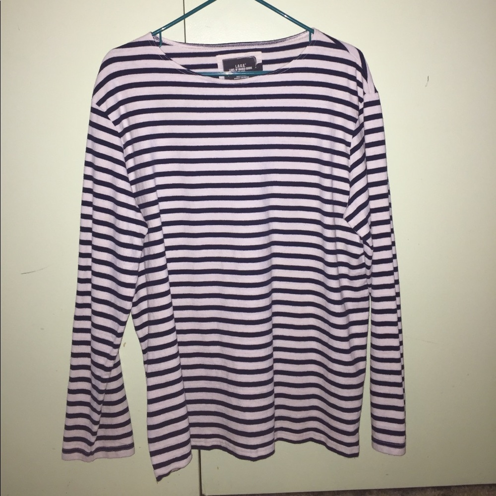 H&M striped long sleeve tshirt