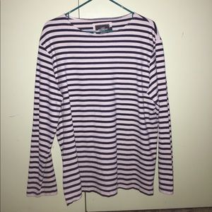 H&M striped long sleeve tshirt