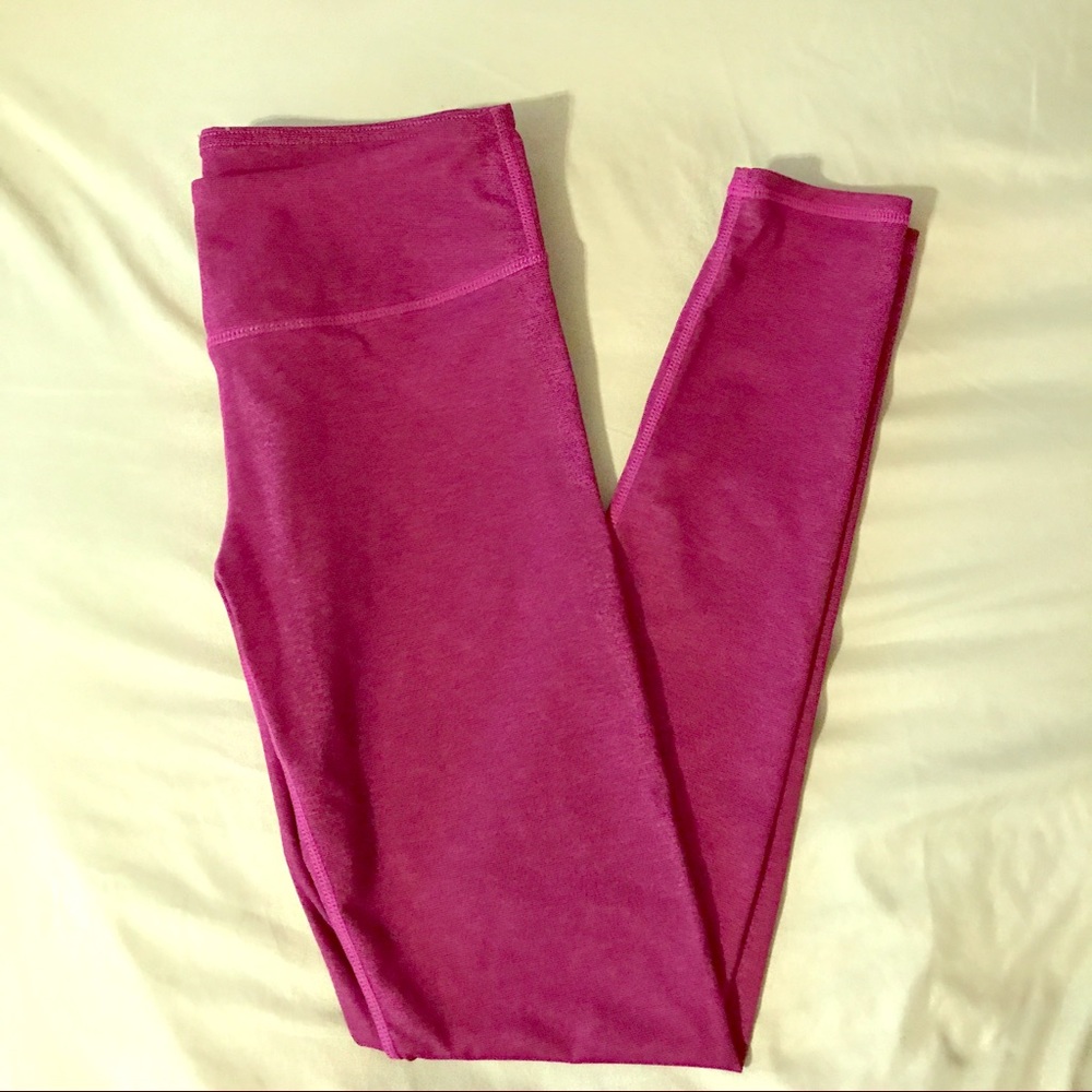 Purple workout/gym leggings