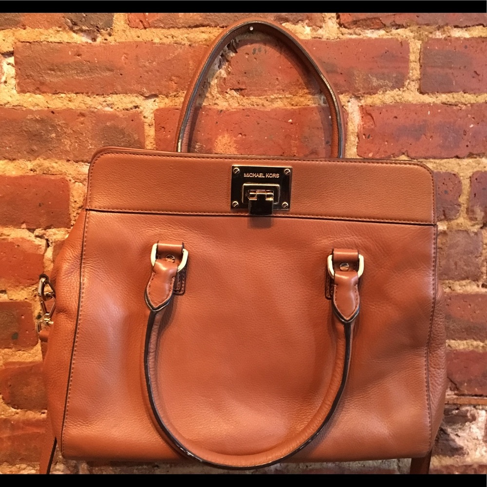 Brown Michael Kors Bag - Lightly used, like new