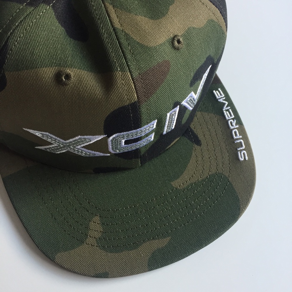 Supreme XCIV Woodland Camo 6-panel Cap Hat