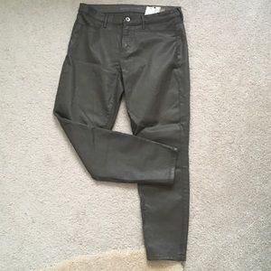 Banana Republic sheen jeans pants - drab olive NWT