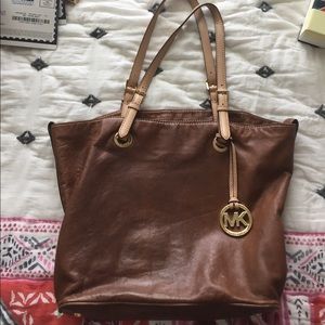 Michael Kors leather tote