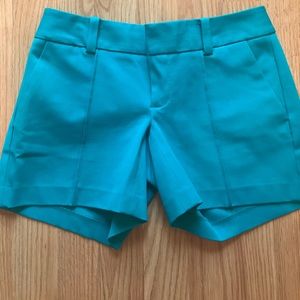 lilly pulitzer blue-green shorts