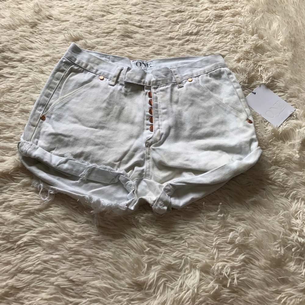 One Teaspoon 1960s Vintage style Shorts - Picture 3 of 6