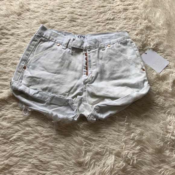 One Teaspoon 1960s Vintage style Shorts - Picture 3 of 6