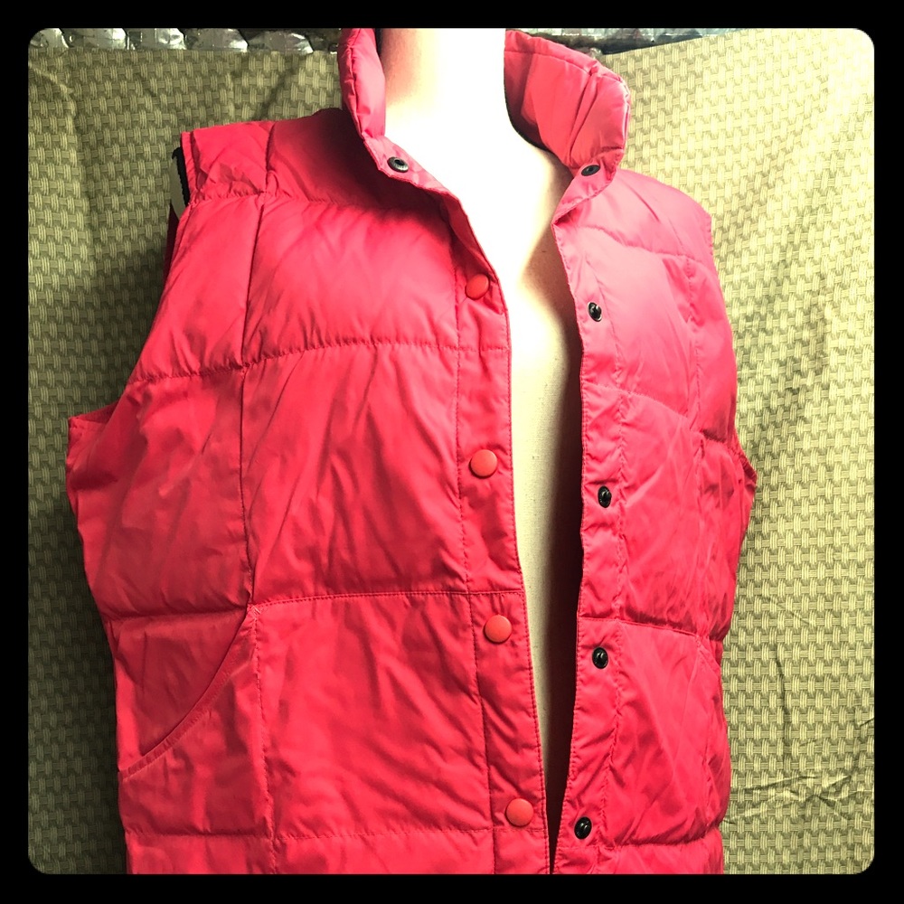 Lands end down vest