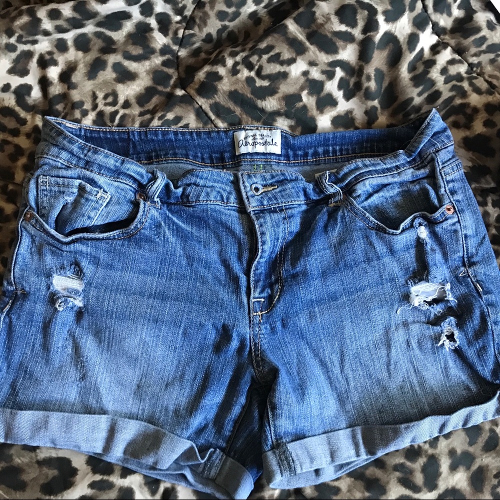Jean shorts by Aeropostale