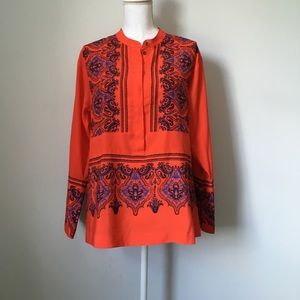 J. Crew Long Button Down