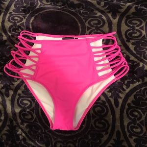 BNWT Pacsun high waisted bikini bottoms