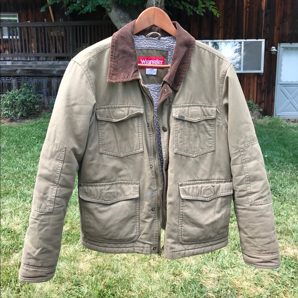 Inlined wool jacket