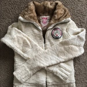 Victoria Secret Pink Sweater Jacket