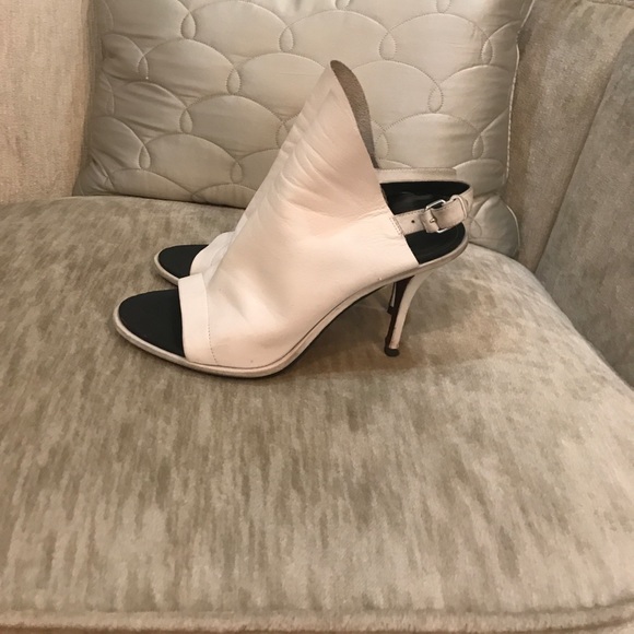 balenciaga sandals white