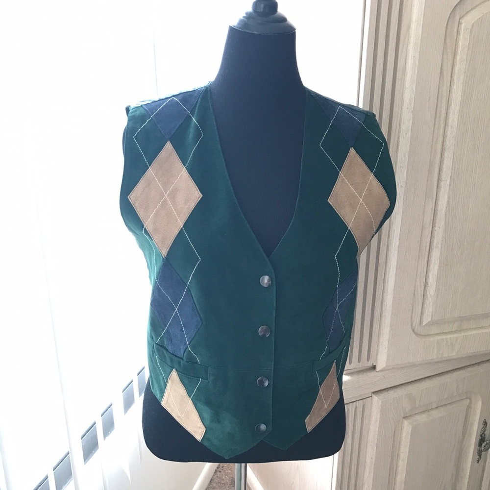 Vintage Suede Leather Vest