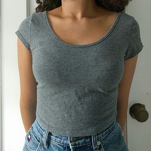 Swoop crop top
