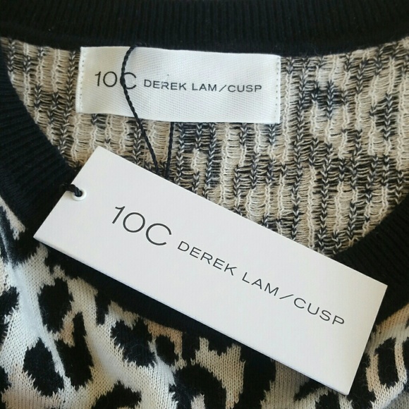 Veste Fausse Fourrure Léopard Derek Lam 10 Crosby Taille M - Neuf Avec étiquettes, Boutons Cachés