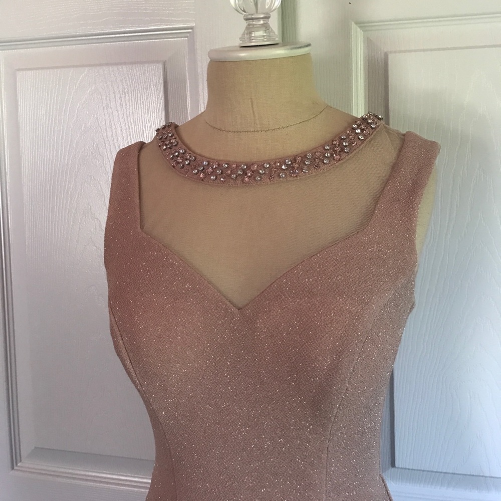 Pink sparkly dress NWT
