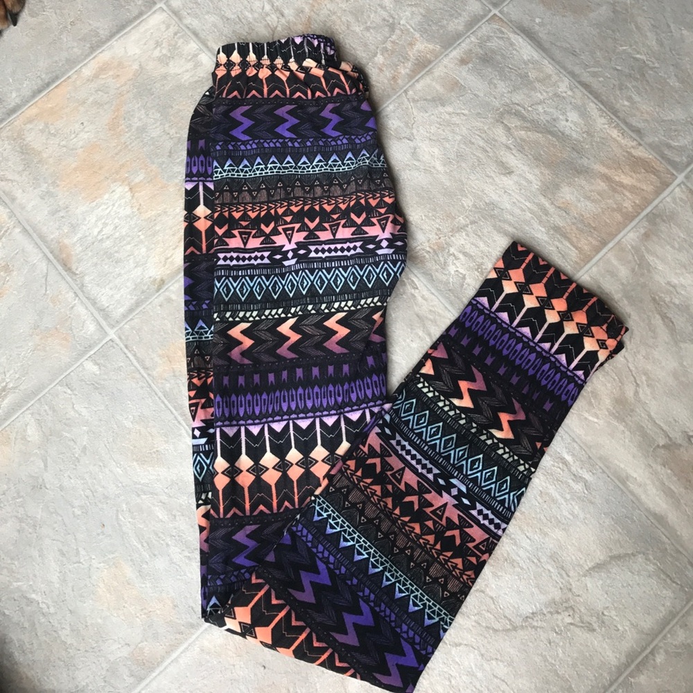 Women's Abstract Print Leggings