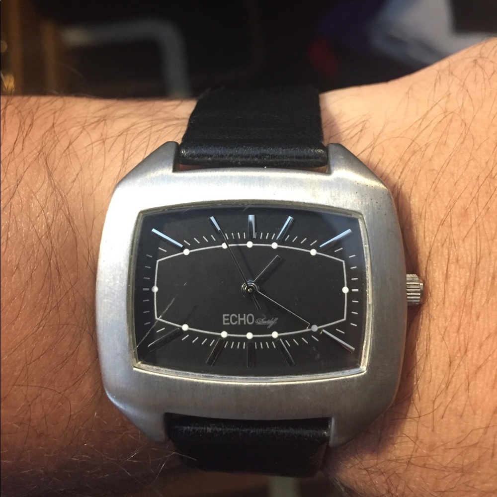 ⌚️Davidoff leather watch⌚️worn handful of times!