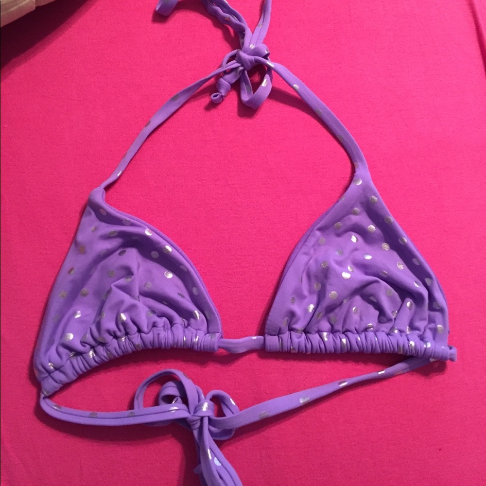 Lilac triangle bikini top‼️