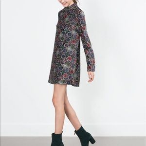 Zara Bell Slv A Line Drs - Sz S