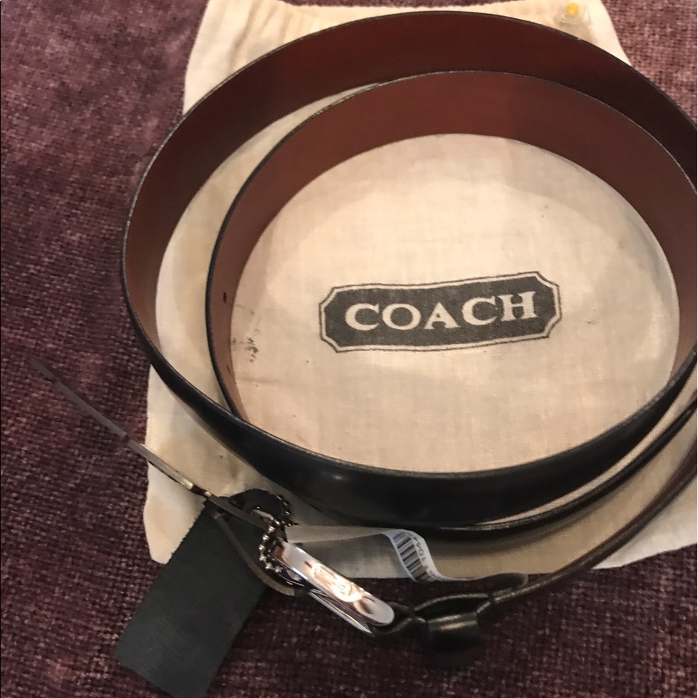 Men's Coach belt