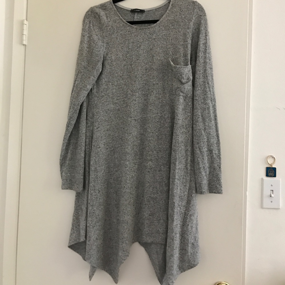Long sleeve Grey Dress