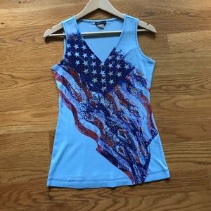 Venus American Flag Tank Top