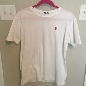 Comme Des Garçons white tee