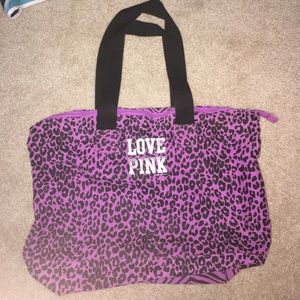 Purple carry bag