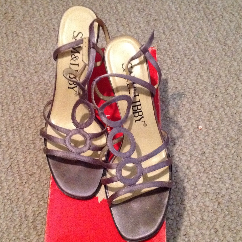 Slinky high heel summer party sandals