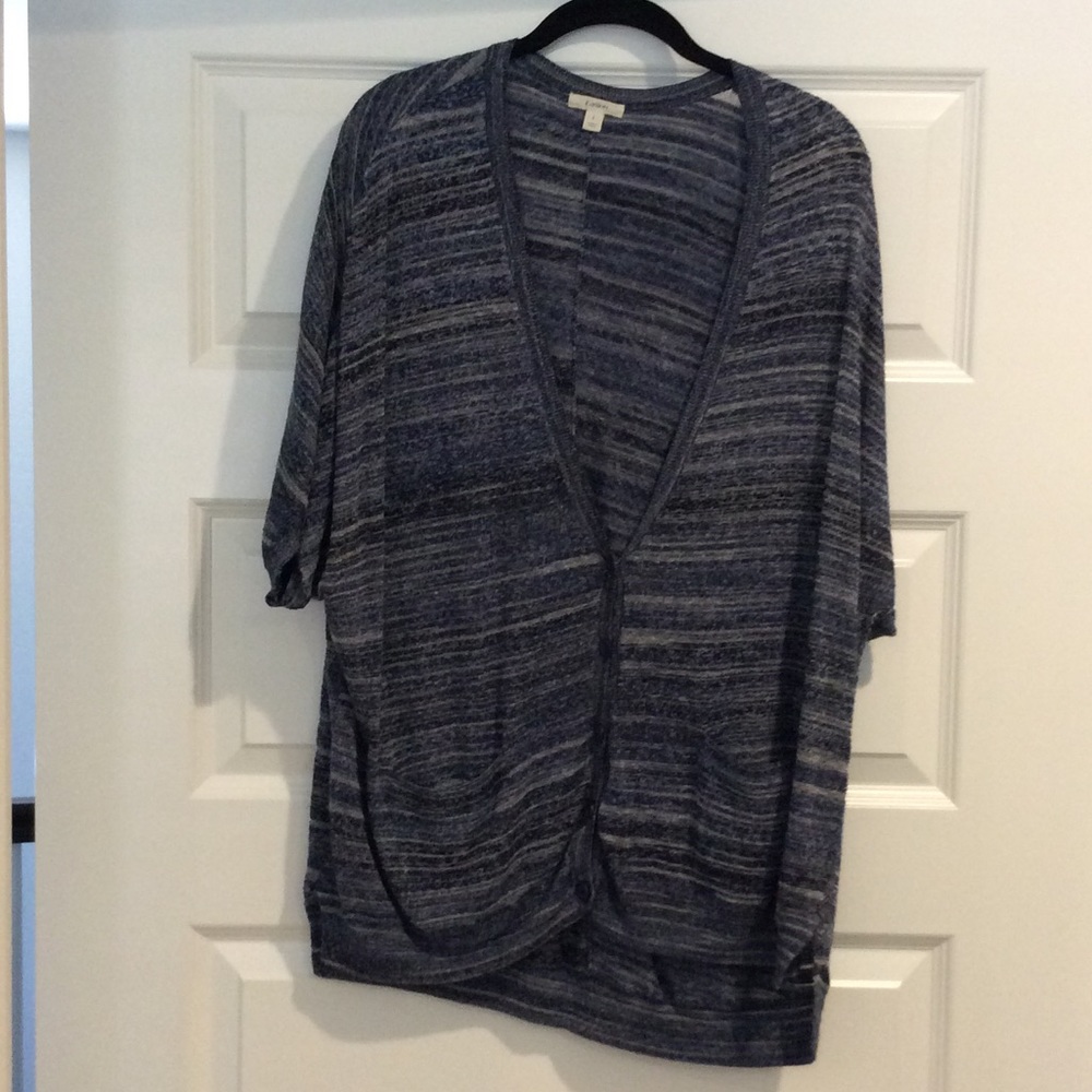 Short sleeve cardigan
