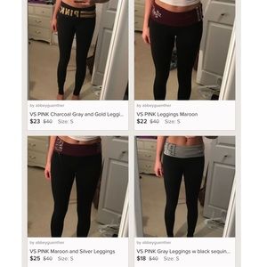 VS PINK LEGGINGS BUNDLE