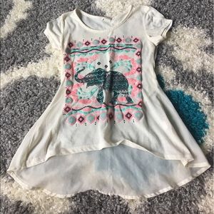 girls elephant top