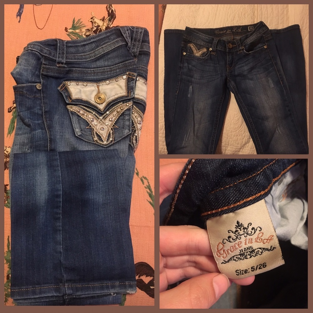 Grace in LA jeans!