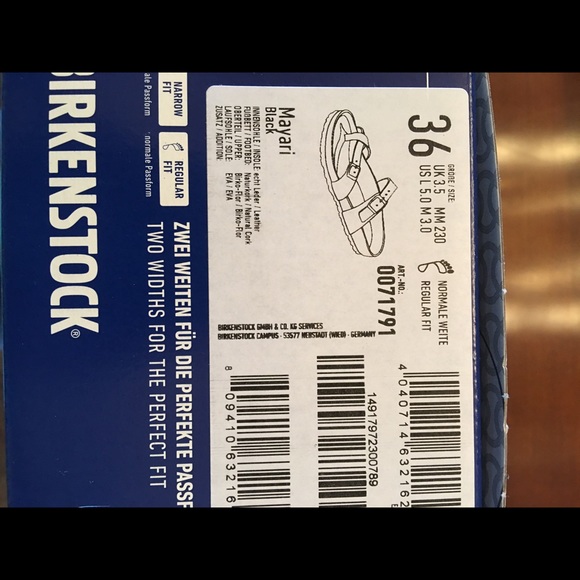 SOLD Birkenstock Mayari in Black - Picture 3 of 3