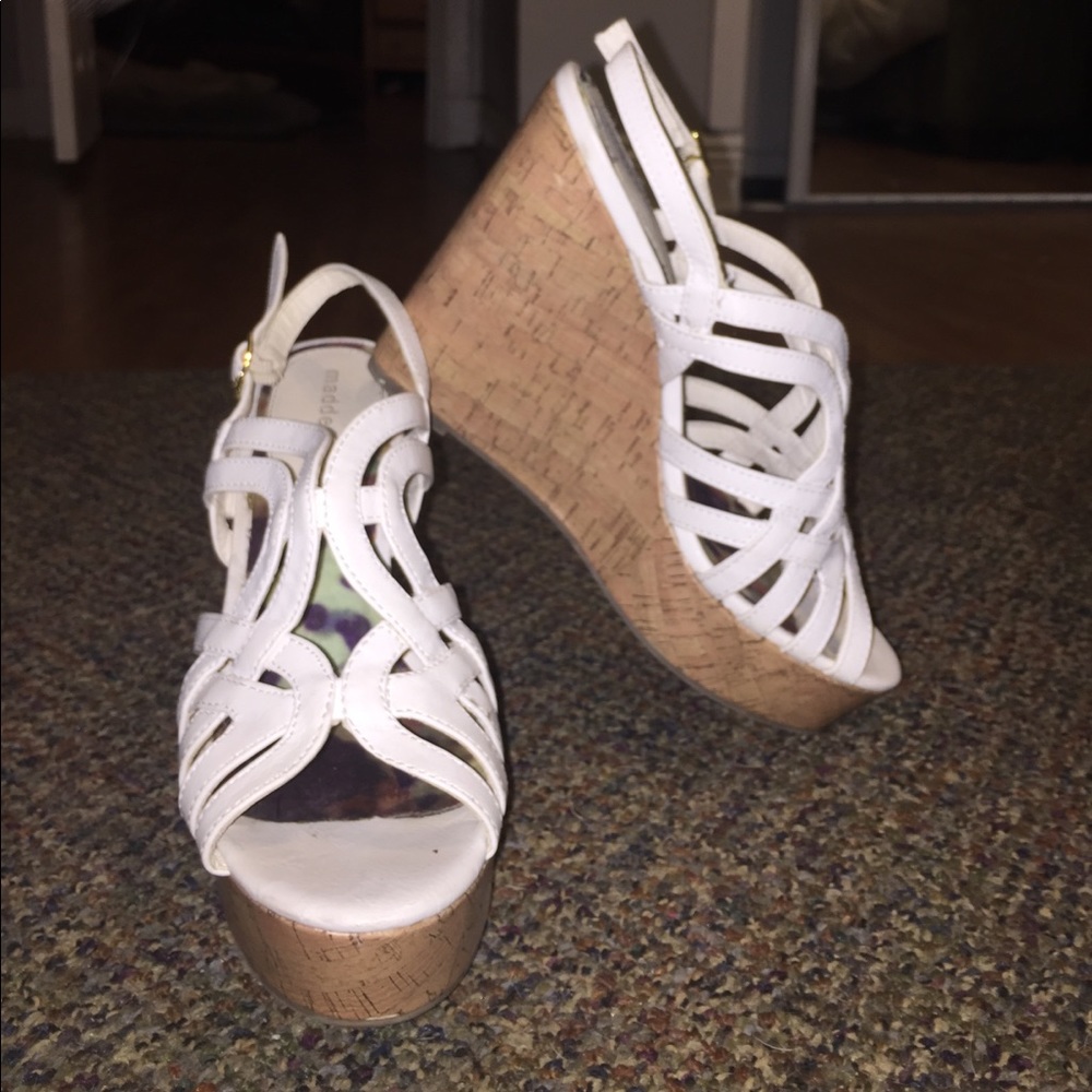 Madden Girl Strappy Wedges