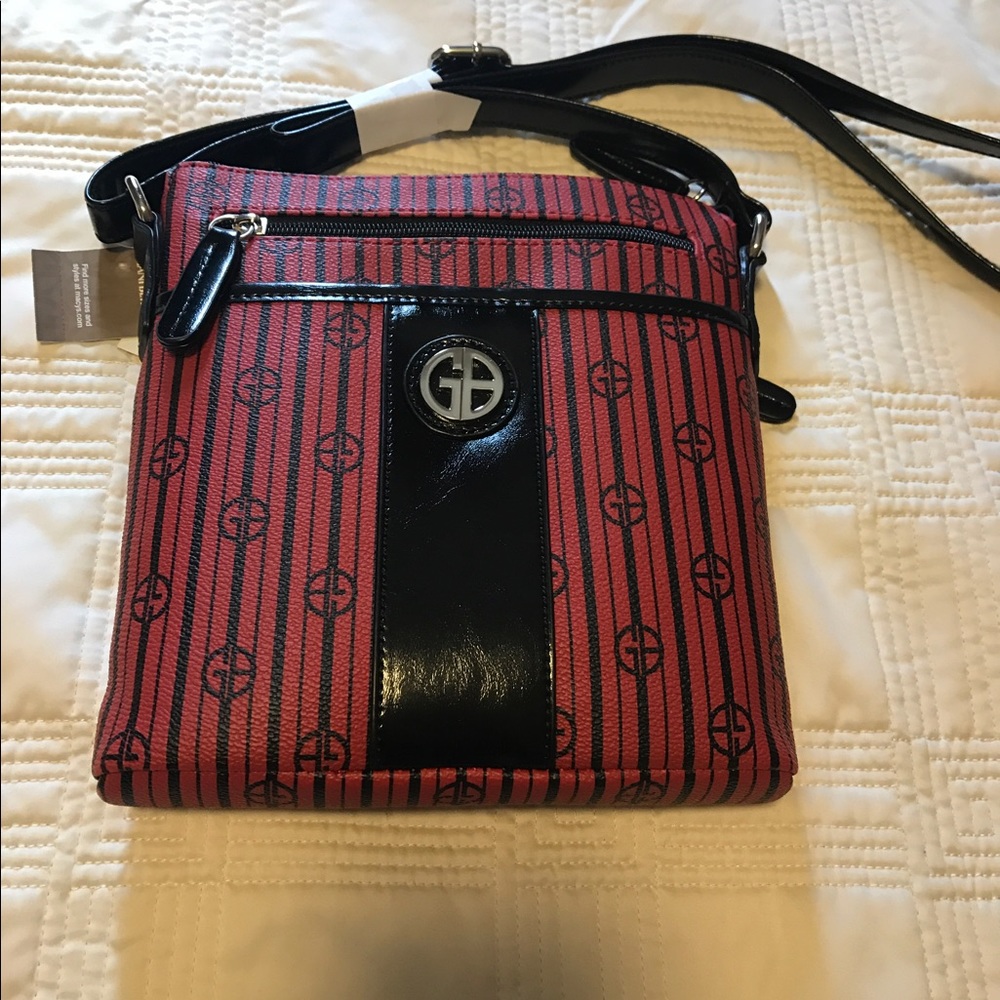 Brand new Red Cross body bag by Giani Bernini